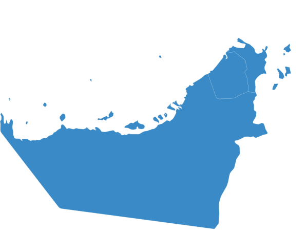 Coverage area map